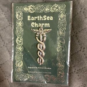 Earthsea Charm: Caduceus for Wisdom and Communication